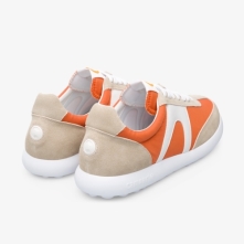 Camper Beige / Dark Orange / White Sneakers Mens - Pelotas XLite Online Ireland | LICSM4826